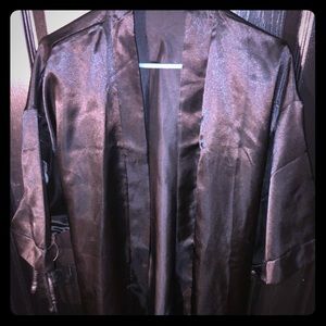 FashionNova Curve Silk Robe